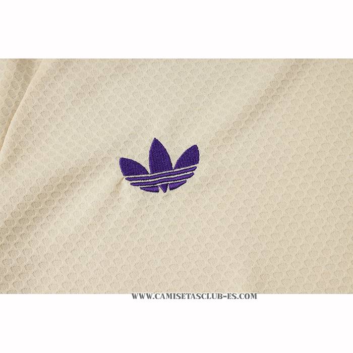 Chandal del Real Madrid 25-26 Manga Corta Amarillo - Pantalon Corto